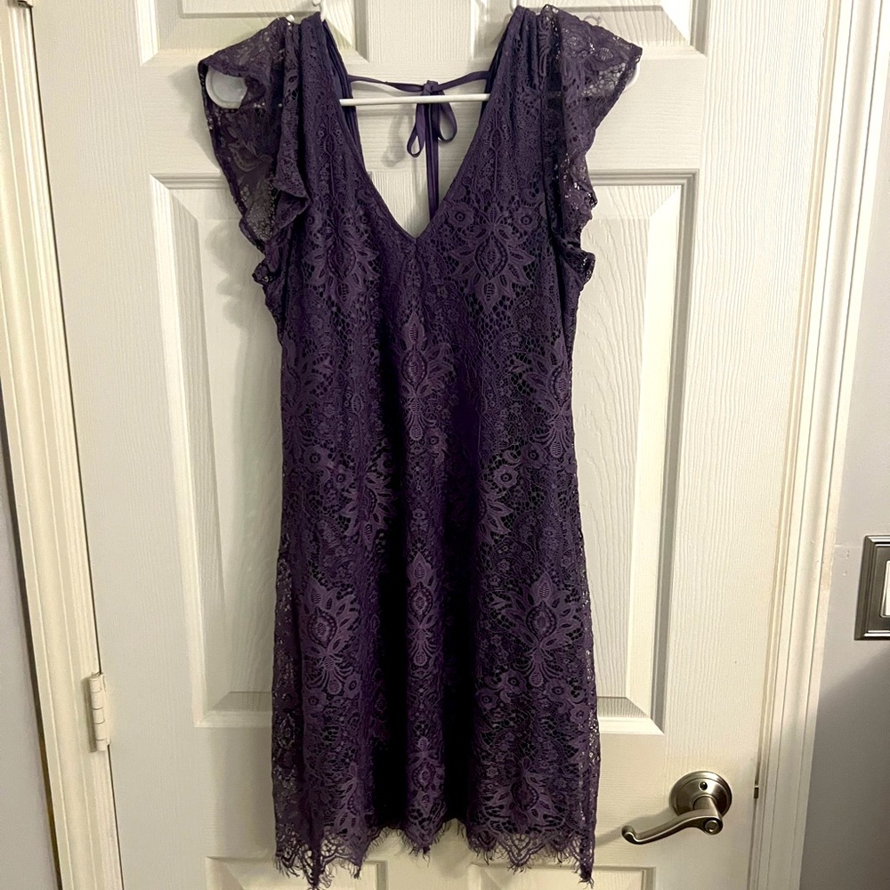 Purple Lace dress
